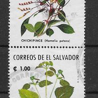 47 El Salvador 1993 Blumen Mi. Nr. 1931/34 gestempelt