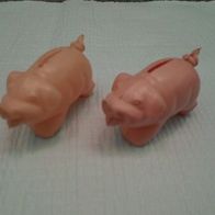 2 Schweine als Spardose (T#)