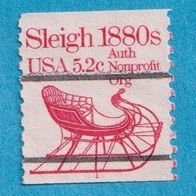 USA 1983 Mi.1614 (BV) Schlitten gest