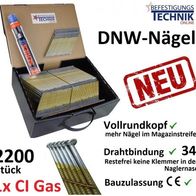 Streifennägel Typ RN 3000 Stk. | 3,33 x 90 | 57327 Streifennägel Typ RN 3000 Stk. | 3,33 x 90 | 57327