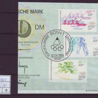 Los B581: Berlin Mi. 716/18, gest. ESST Bonn