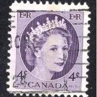 Kanada Freimarke " König Elisabeth" Michelnr. 293 o