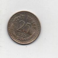 Münze Indien 25 Paise 1972