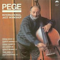 Pege - International Jazz Workshop LP