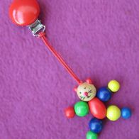 NEU Clipfigur Katze Babyspielzeug Kinderwagenclip Kleidungs Buggy Clip Greifling