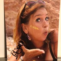 Hot Jeanny - Erotik Model - Venus - handsigniert - Original-Autogrammkarte