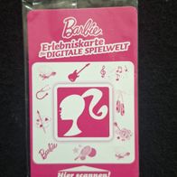 Ü - Ei Beipackzettel Barbie i can be... Erlebniskarte
