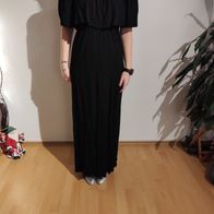 Kleid Damenkleid langes Kleid schulterfreies Kleid Größe 36