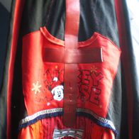 Damen Rock Schwarz-Rot-Weiß Gr.46-48-50-52 Einzelexemplar!