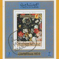 Adschman Manama Weihnachten 1970 Mi Nr. 361 gest. (190)