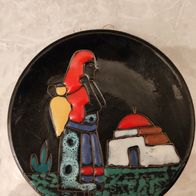 Wandteller Sammelteller Keramik 17 cm