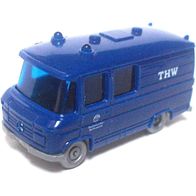 MB L406d ´67, Halbbus, blau, THW, Ep3, Wiking, Spur N