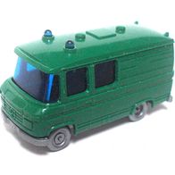 MB L406d ´67, Halbbus, grün, Polizei, Ep3, Wiking, Spur N