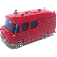 MB L406d ´67, Halbbus, rot, Feuerwehr, Ep3, Wiking, Spur N