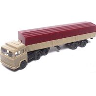 Magirus 235 D 22 FS ´63, Pritsche / Plane- Sz., beige-dunkelrot, Ep3, Wiking, Spur N