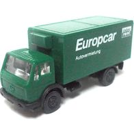 MB 1417 NG ´80 S, Kühlkoffer, grün, Europcar, Ep4, Wiking, Spur N