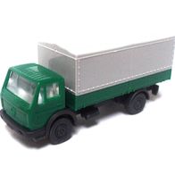 MB 1417 NG ´80 S, Pritsche / Plane, grün-hellgrau, Ep4, Wiking, Spur N