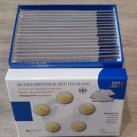 16 x 5x2 Euro BRD Bundesländer 2006-2022, Stgl., Neu, OVP in VfS-Box