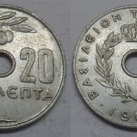 Griechenland 20 Lepta 1969 ## B4