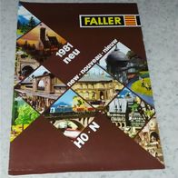 Faller 1981 Neuheiten