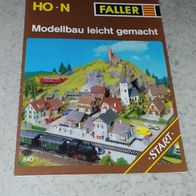 Faller Modellbau leicht gemacht ---- Start