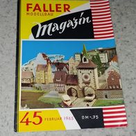 Faller Modellbaumagazin 45, Februar 1965