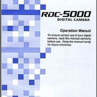 Ricoh - Bedienungsanleitung (1) - für Digital Camera RDC 5000 - Original