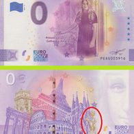 0 Euro Schein Monarchs of the Netherlands PEAS 2020-11 selten Nr 3916