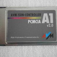 AVM FritzCard v2.0 PCMCIA in einer Klarsicht-Box