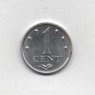 Münze Niederländisch Antillen 1 Cent 1980