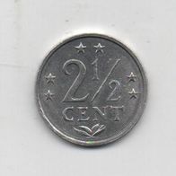 Münze. Niederländisch Antillen 2 1/2 Cent 1979