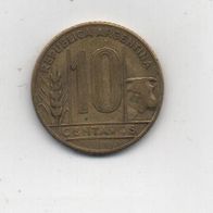 Münze Argentinien 10 Centavos 1947