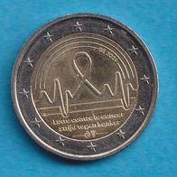 Belgien 2 Euro, 2024 Kampf gegen den Krebs in Belgien