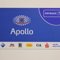 Payback Karte von Apollo-Optik, Nr. 16006492 (Hauptkarte)