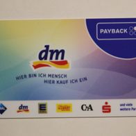 Payback Karte von dm-drogerie markt, Nr. 16006447 (Hauptkarte)