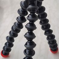 Flex-Stativ für DigiCams/Recorder & Fotoapparate mit Wasserwaage und Verstellrad