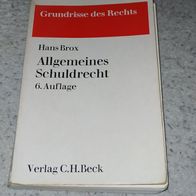 Hans Brox -- allgemeines Schuldrecht