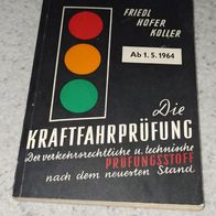 Die Kraftfahrprüfung vintage 1964