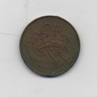 Münze Irland 2 Pence 1971