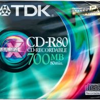 CD-R 80 Recorable Multi Speed 700 MB 1 Stück Neu & OVP