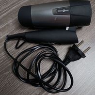 Reisefön Haartrockner Ideenwelt im Beutel schwarz/grau 1200 Watt *