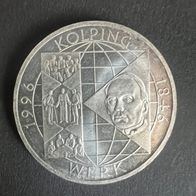 Zum 30. Jubeljahr eine 10 DM Silber Gedenkmünze von 1996