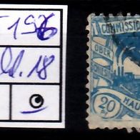 Los B5196: Deutsches Reich Abstammungsgebiete: Oberschlesien Mi. 18, gest