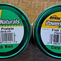 Neu! 2 x 80g Berkley Power Natural Fish Protein PNCB20 FP Karpfen Carp Bait 20mm