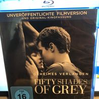 Blu-ray "Fifty Shades of Grey" - Erotik-BDSM - Neuwertig - FSK 16