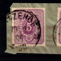 Los B6181: Deutsches Reich 2 x Mi. 40, gest. BST