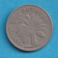Gambia 25 Bututs 1971