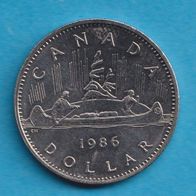 Kanada 1 Dollar 1986