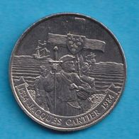 Kanada 1 Dollar 1984 450. Jahrestag - Entdeckung von Gaspésie-Halbinsel (1)