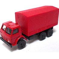 KamAZ 3320 ´76, Pritsche / Plane, rot, Kleinserie, Ep4, RK-Modelle, Spur N